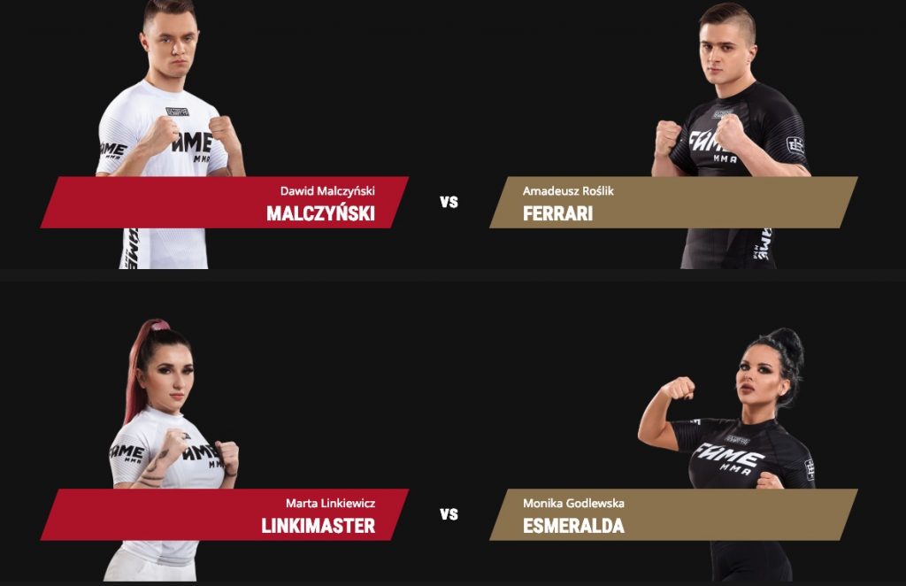 Faworyci FAME MMA 3. Aktualne kursy bukmacherskie