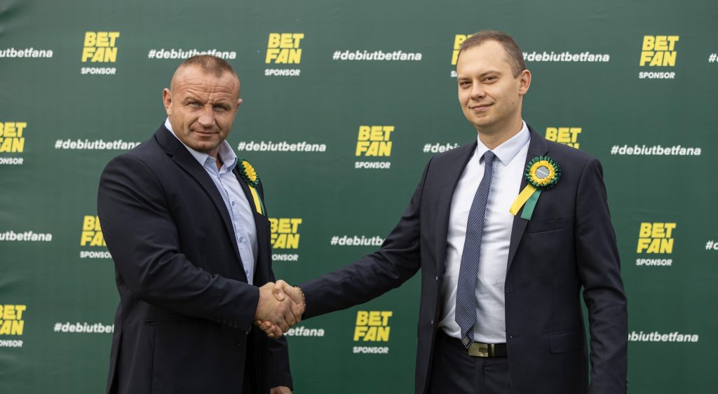 Betfan i jego nowy ambasador, Mariusz Pudzianowski!